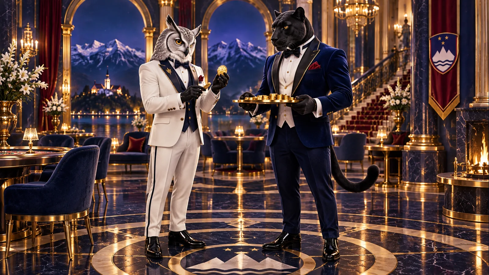 Liki Bizzo Casino v tematskem prizoru
